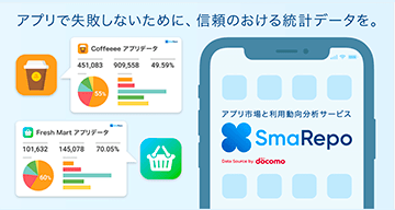 アプリ市場と利用動向分析サービス「SmaRepo（スマレポ）β版」の提供を開始